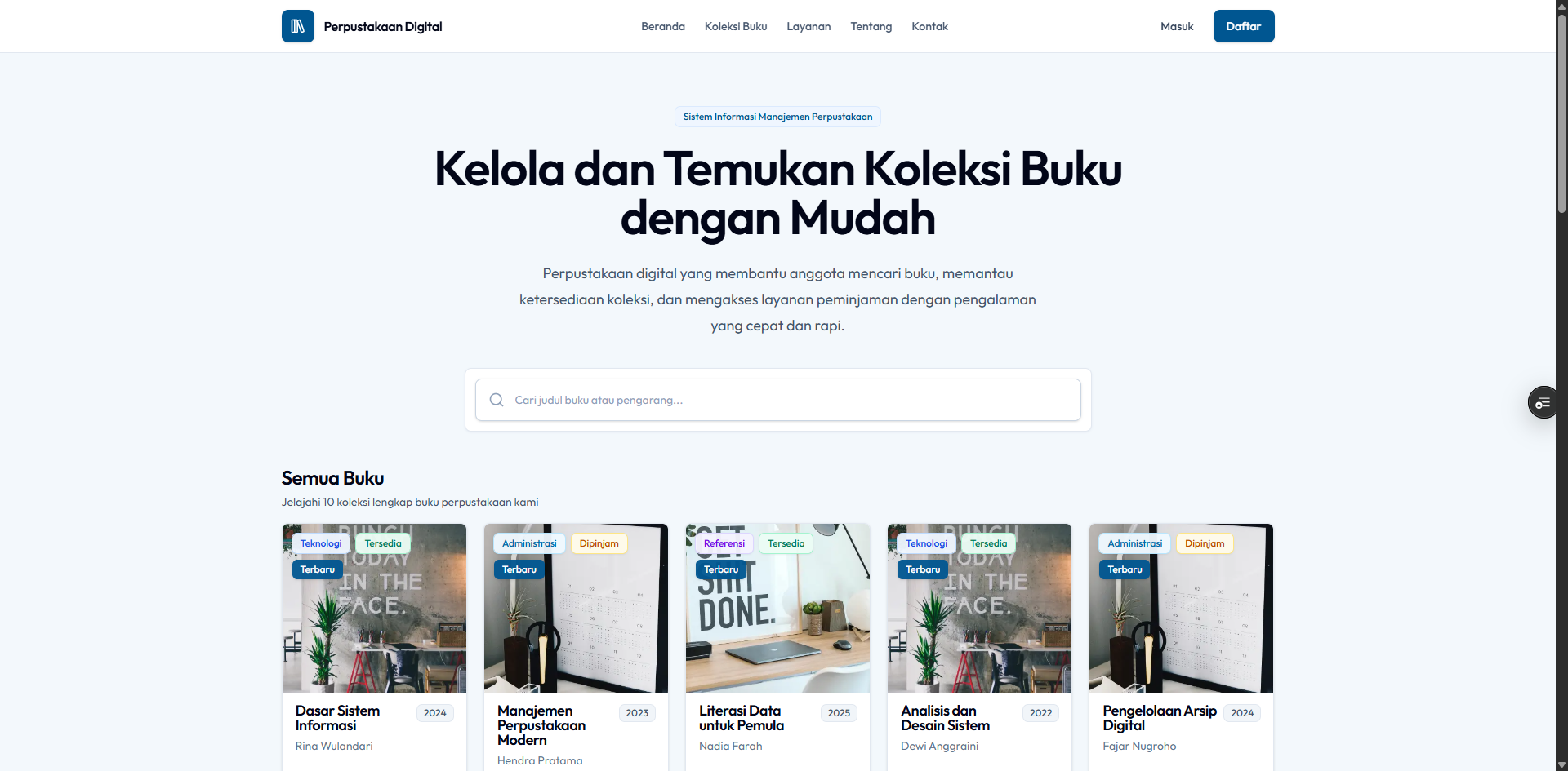 Sistem Perpustakaan